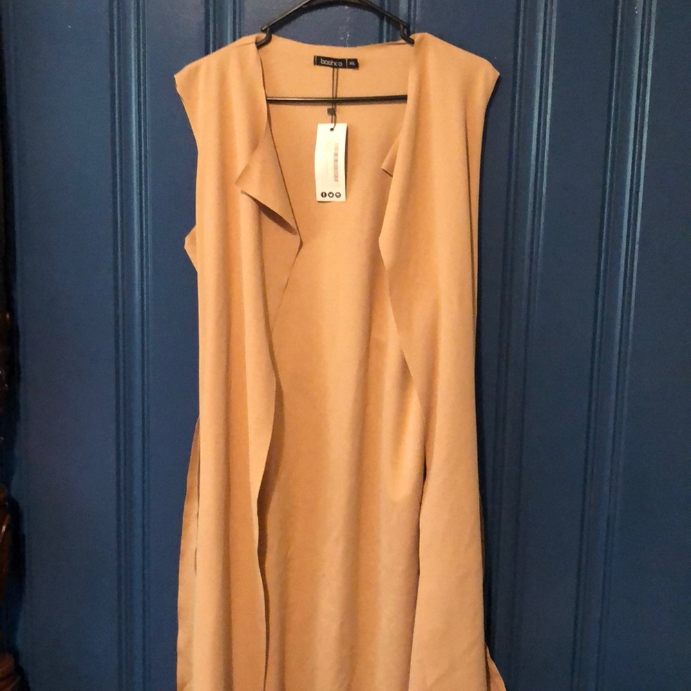 sleeveless duster